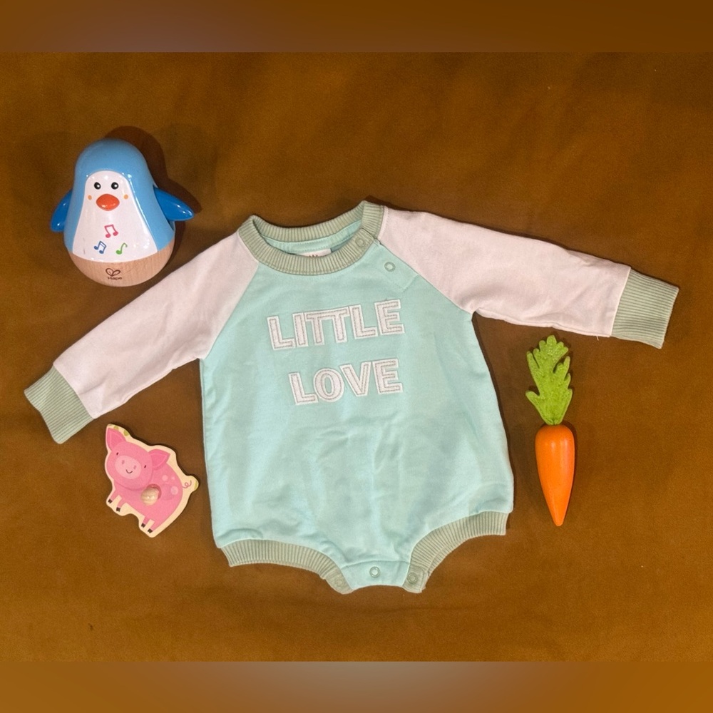 “Little Love” Cat & Jack Sweatshirt Romper